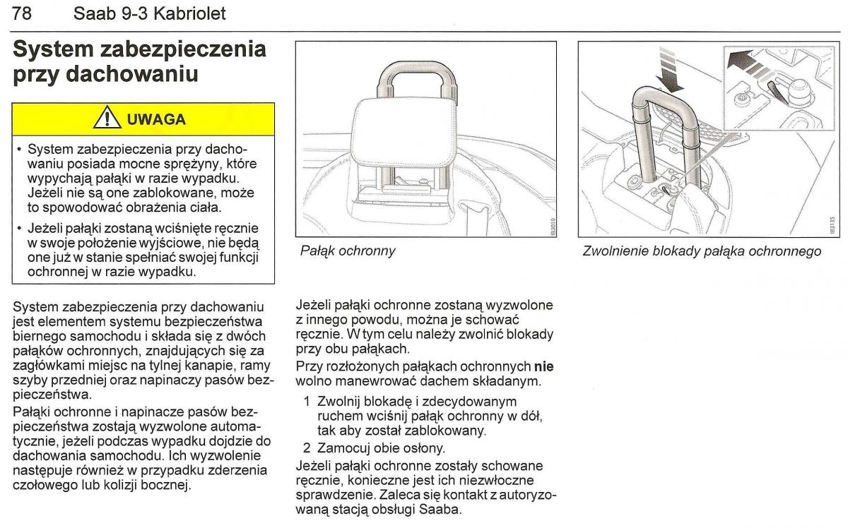 Saab 9 3 II 2 YS3F instrukcja obslugi / page 80