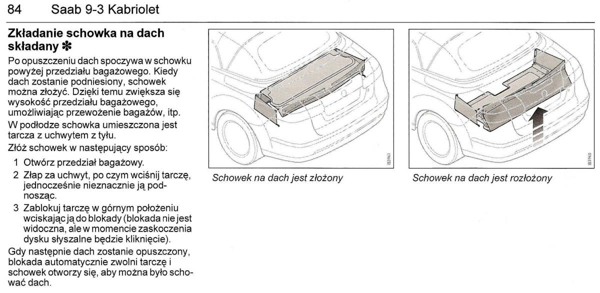 Saab 9 3 II 2 YS3F instrukcja obslugi / page 86