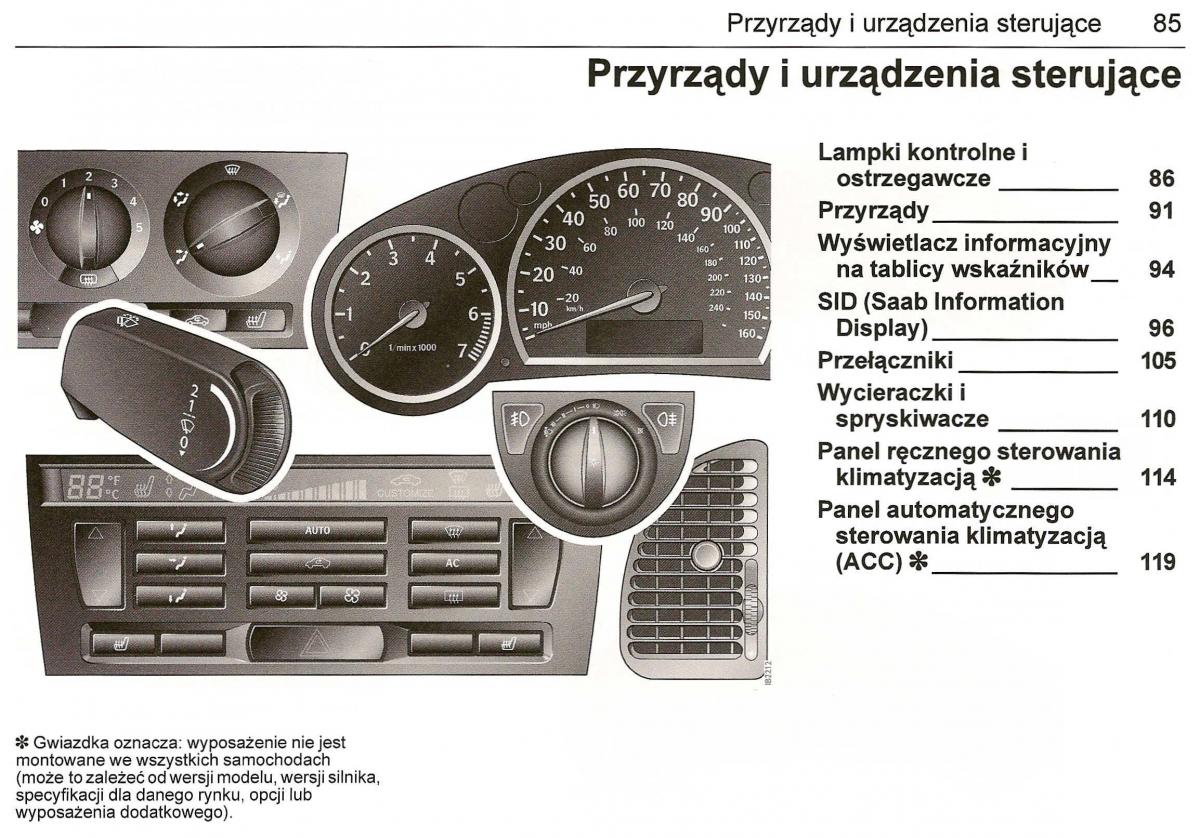 Saab 9 3 II 2 YS3F instrukcja obslugi / page 87