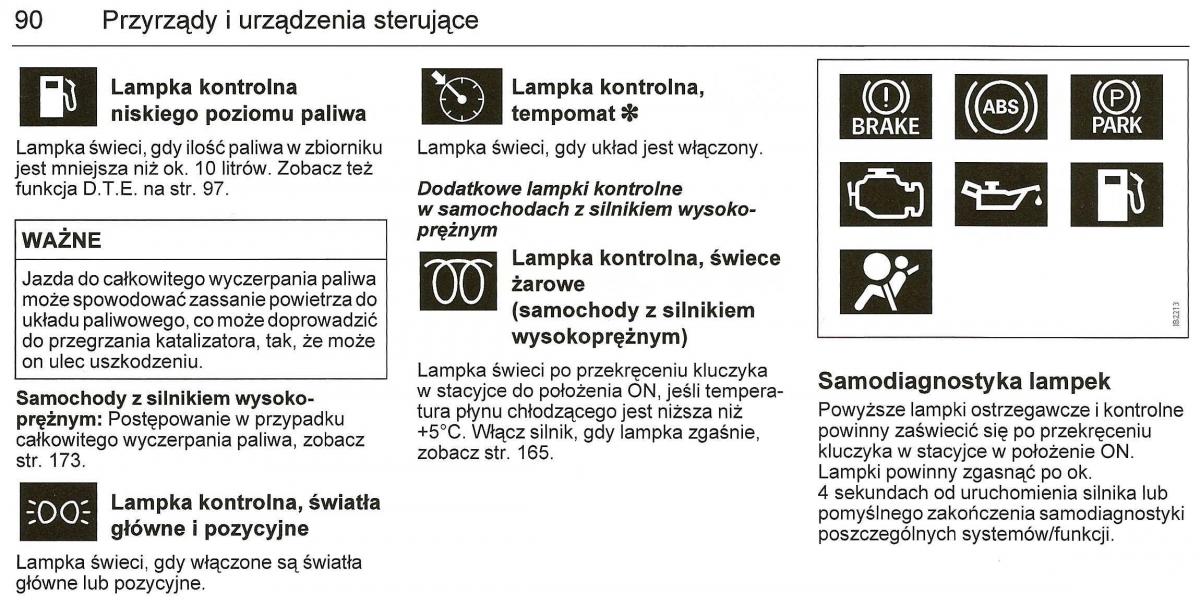 Saab 9 3 II 2 YS3F instrukcja obslugi / page 92