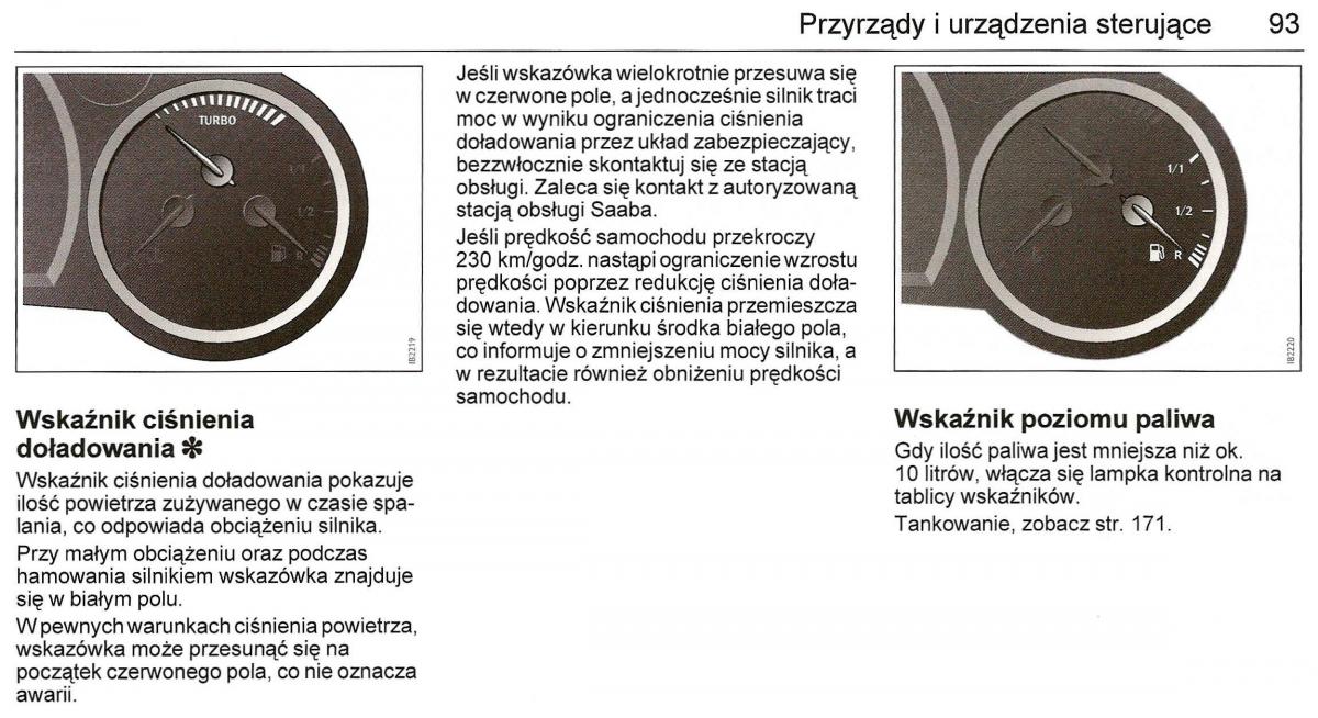 Saab 9 3 II 2 YS3F instrukcja obslugi / page 95