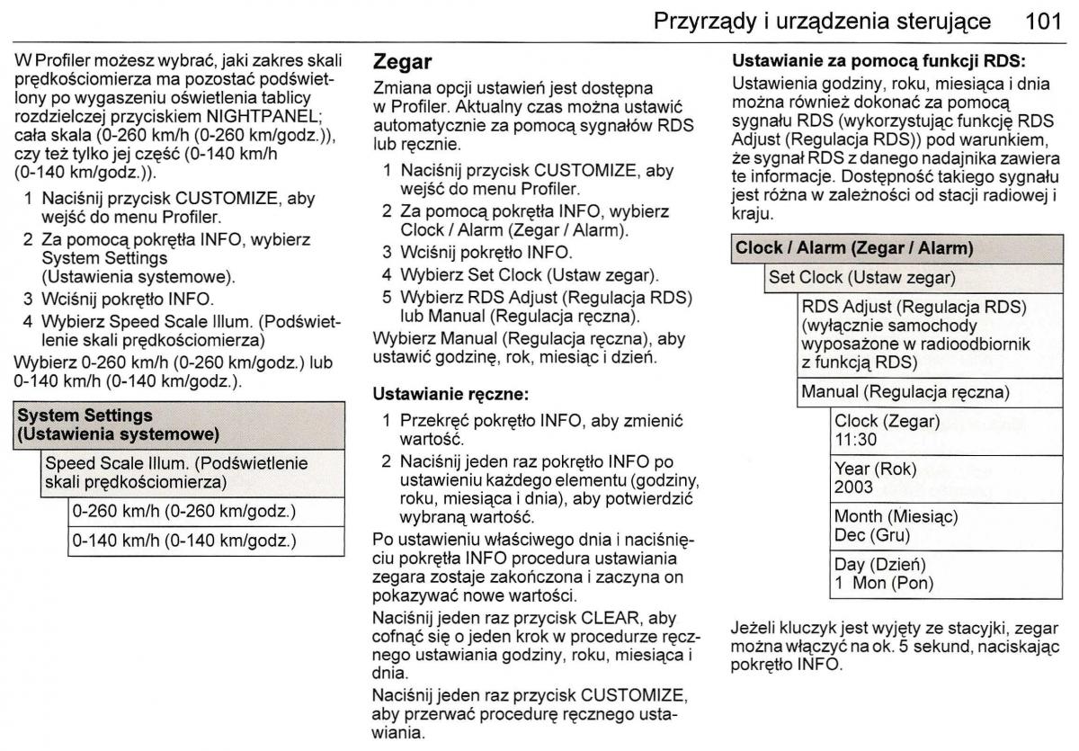 Saab 9 3 II 2 YS3F instrukcja obslugi / page 103