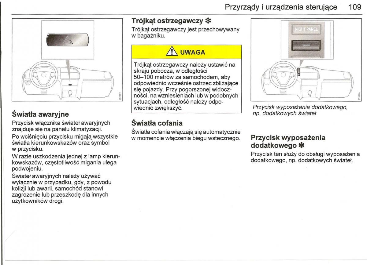 Saab 9 3 II 2 YS3F instrukcja obslugi / page 111