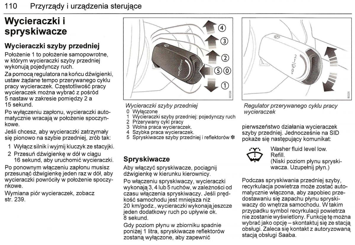 Saab 9 3 II 2 YS3F instrukcja obslugi / page 112