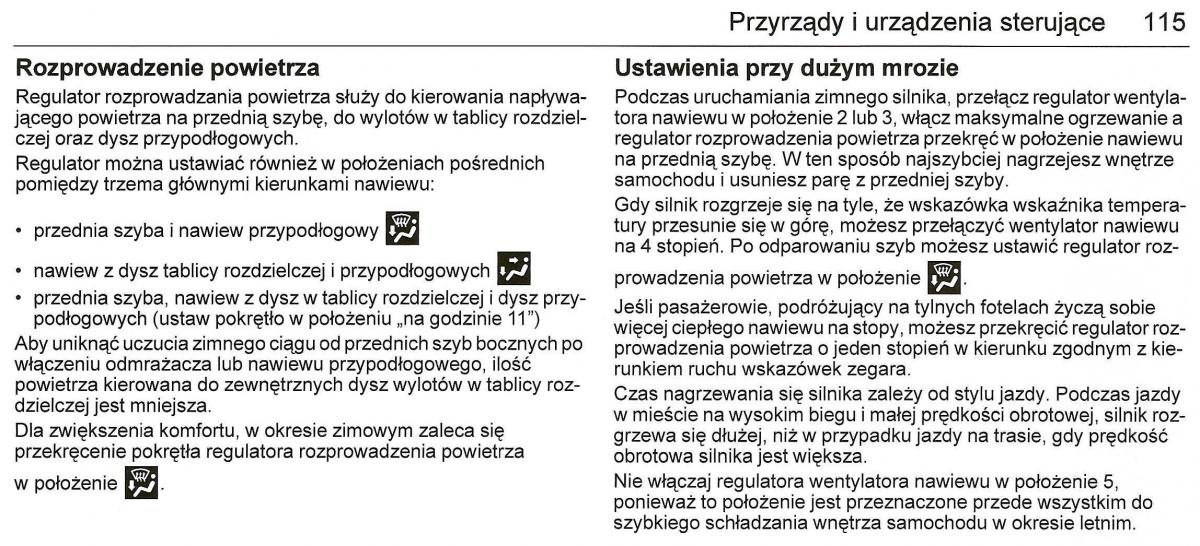 Saab 9 3 II 2 YS3F instrukcja obslugi / page 117