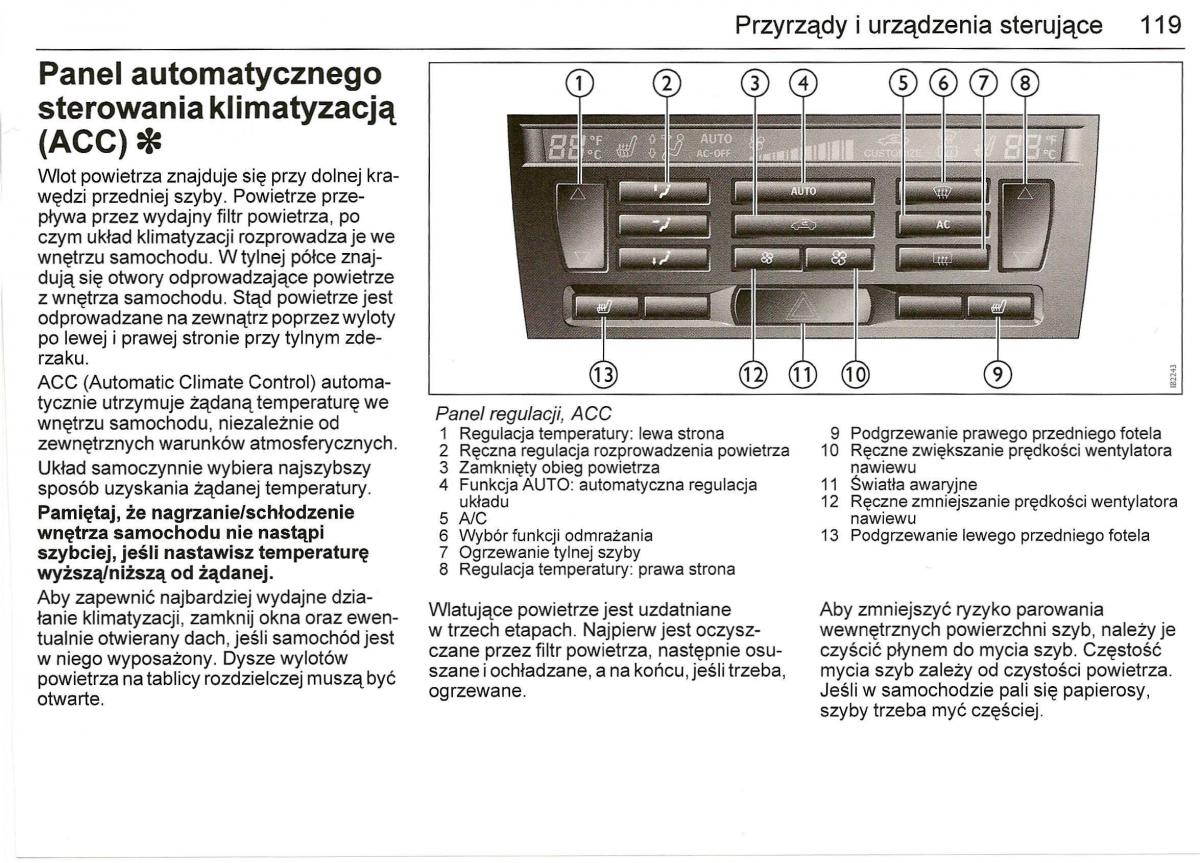 Saab 9 3 II 2 YS3F instrukcja obslugi / page 121