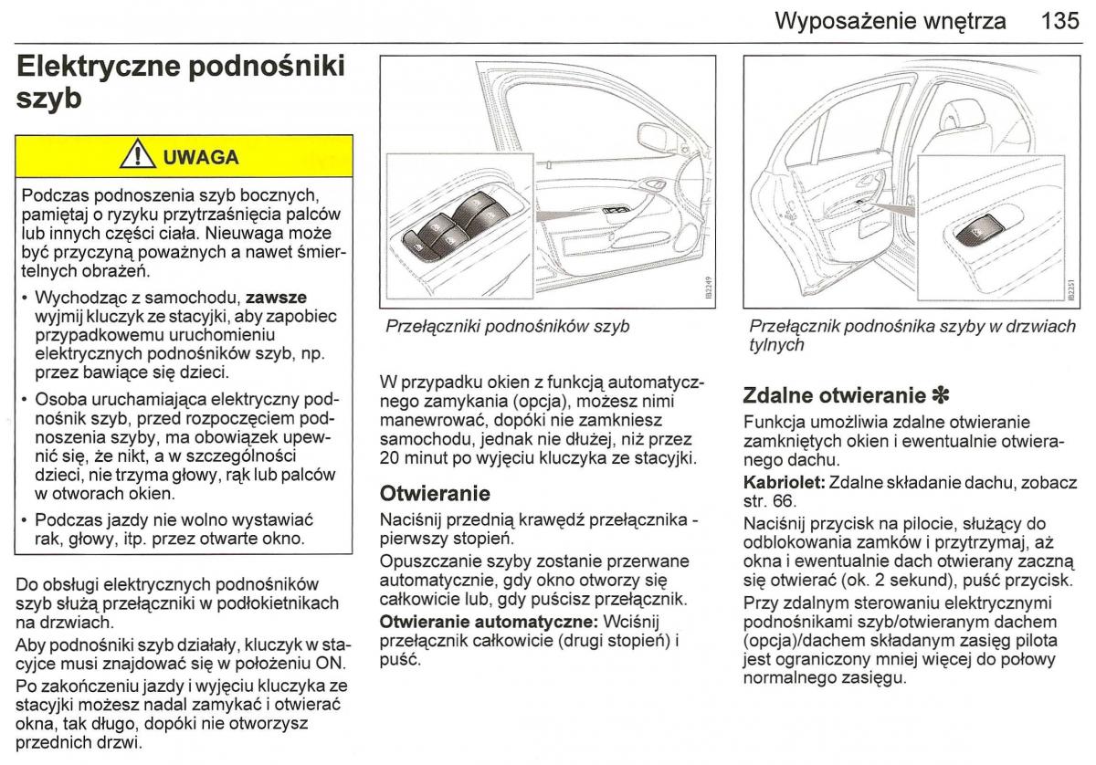 Saab 9 3 II 2 YS3F instrukcja obslugi / page 137