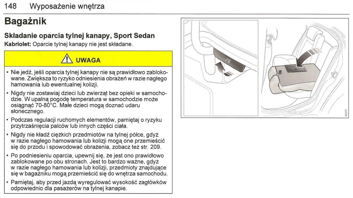 Saab 9 3 II 2 YS3F instrukcja obslugi / page 150