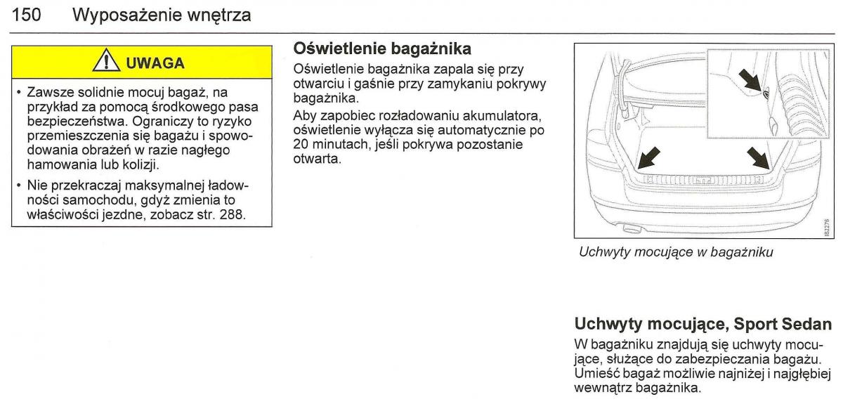 Saab 9 3 II 2 YS3F instrukcja obslugi / page 152