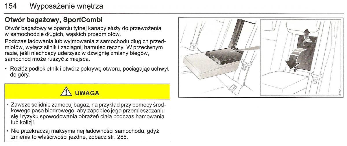 Saab 9 3 II 2 YS3F instrukcja obslugi / page 156