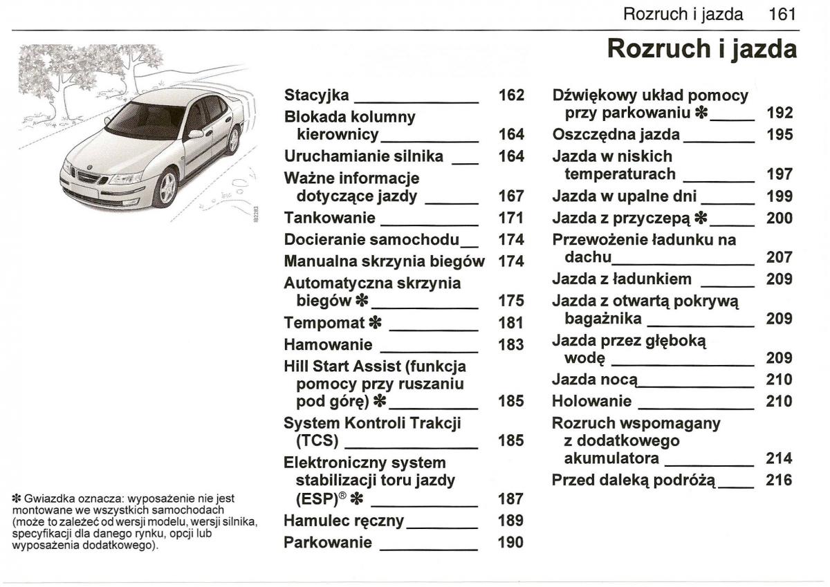 Saab 9 3 II 2 YS3F instrukcja obslugi / page 163