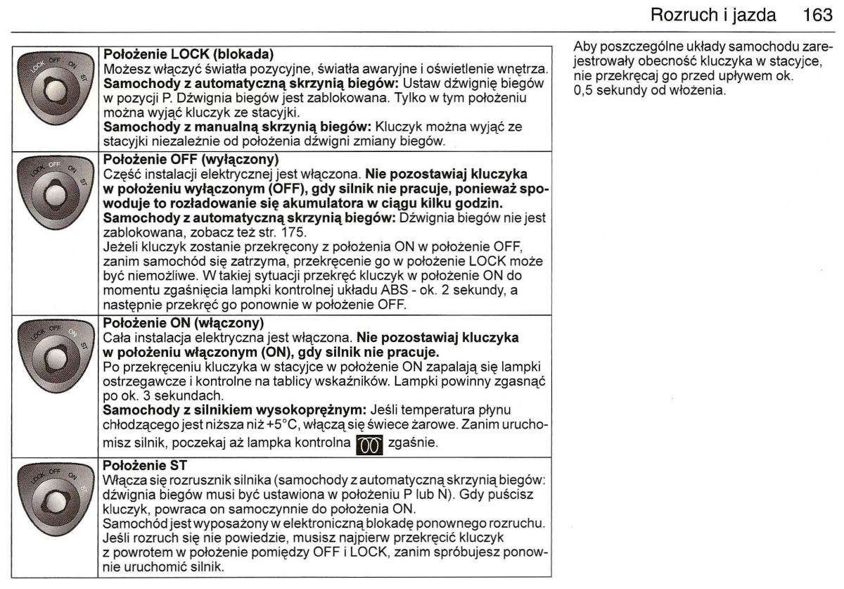 Saab 9 3 II 2 YS3F instrukcja obslugi / page 165