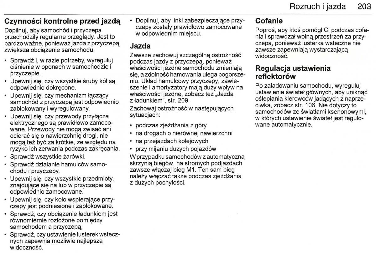 Saab 9 3 II 2 YS3F instrukcja obslugi / page 205