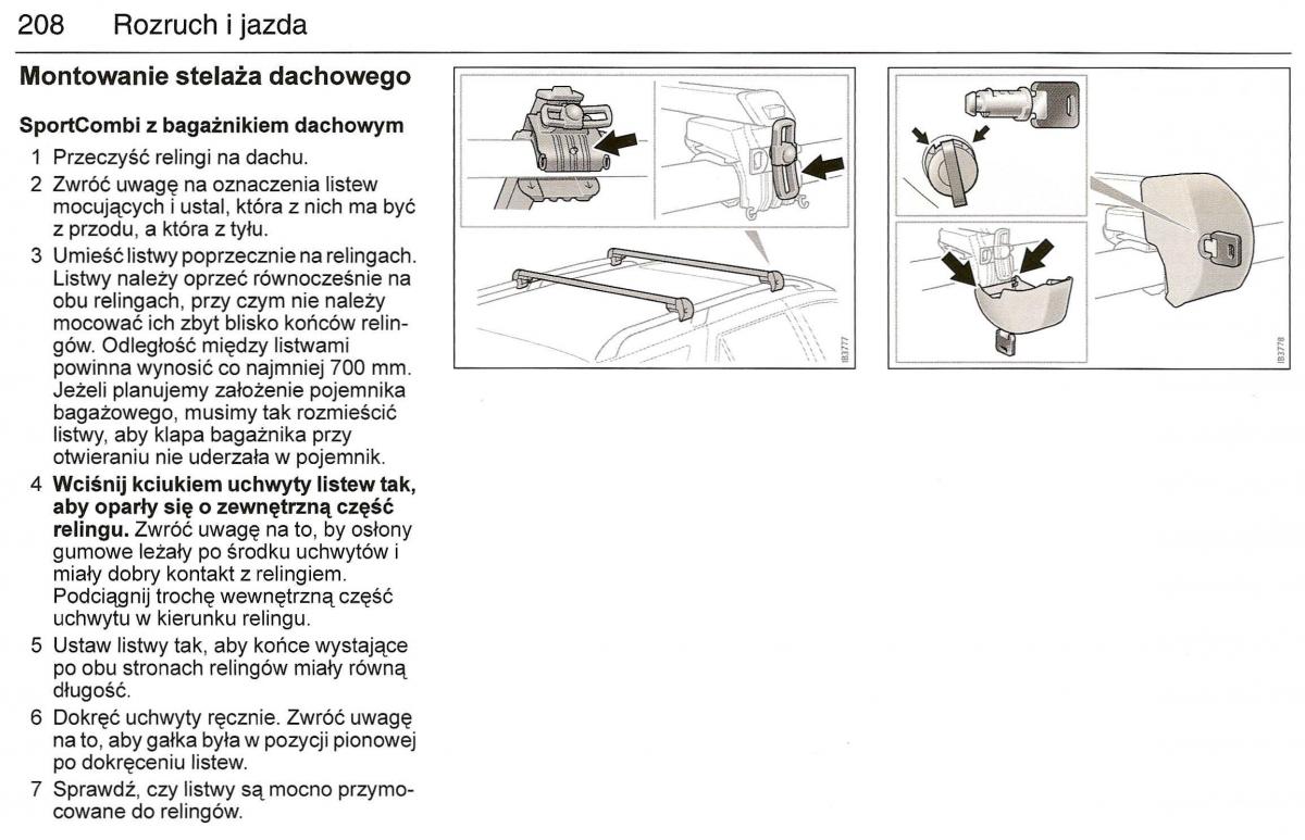 Saab 9 3 II 2 YS3F instrukcja obslugi / page 210