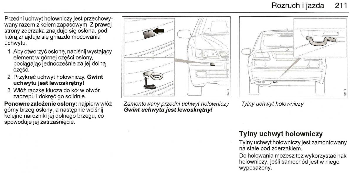 Saab 9 3 II 2 YS3F instrukcja obslugi / page 213