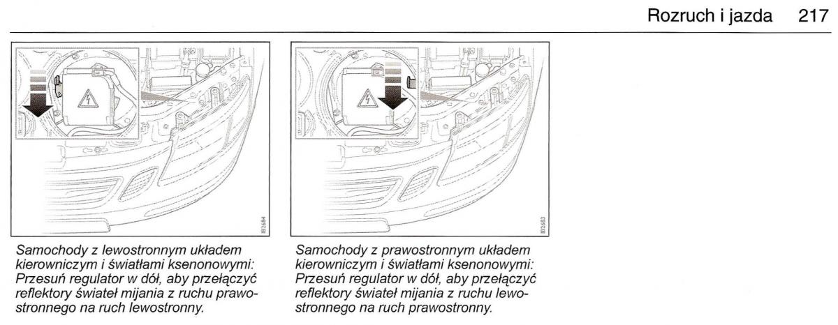 Saab 9 3 II 2 YS3F instrukcja obslugi / page 219