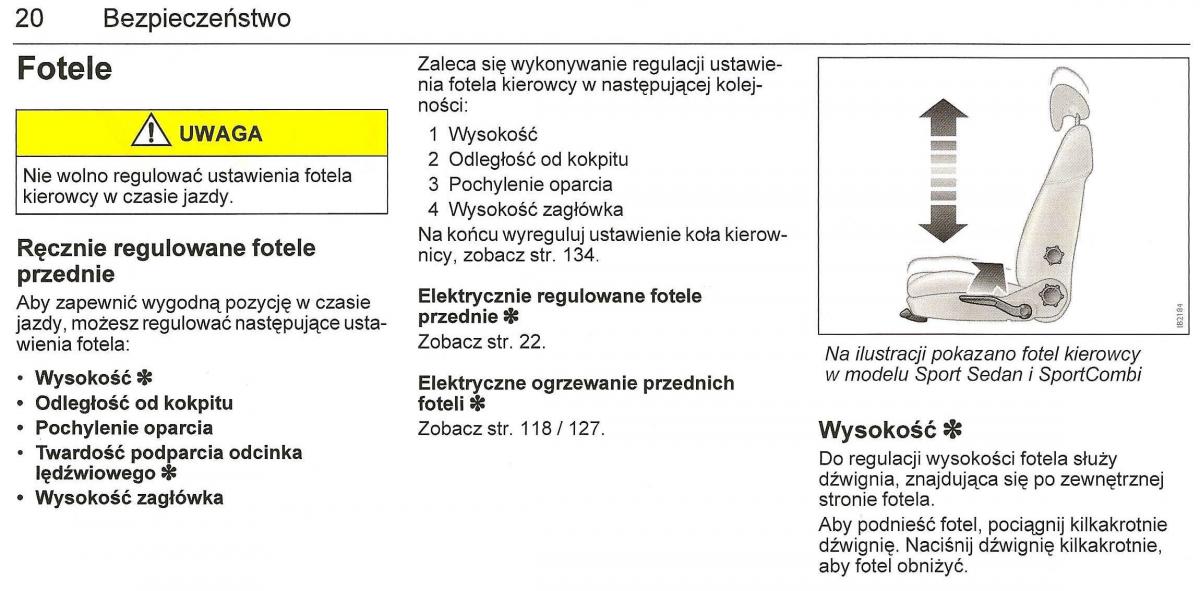 Saab 9 3 II 2 YS3F instrukcja obslugi / page 22