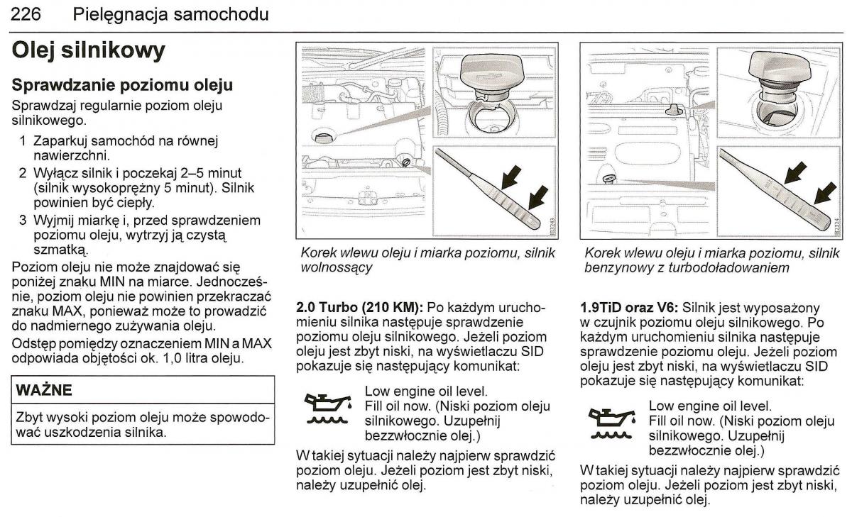 Saab 9 3 II 2 YS3F instrukcja obslugi / page 228