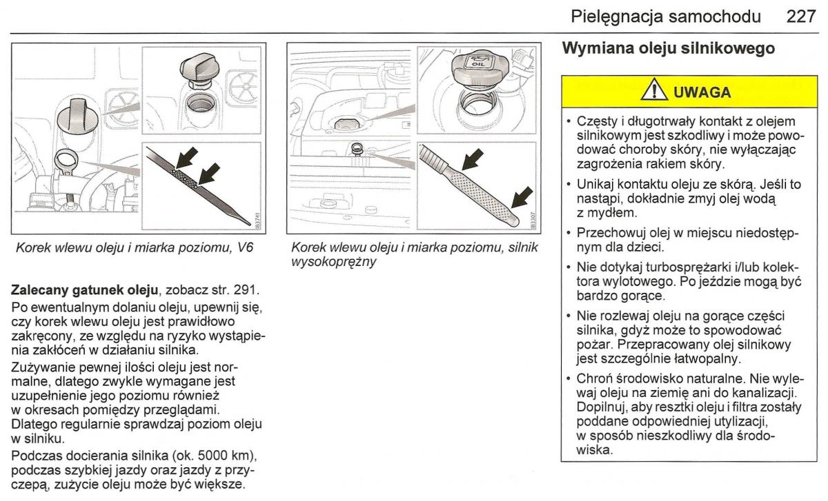 Saab 9 3 II 2 YS3F instrukcja obslugi / page 229