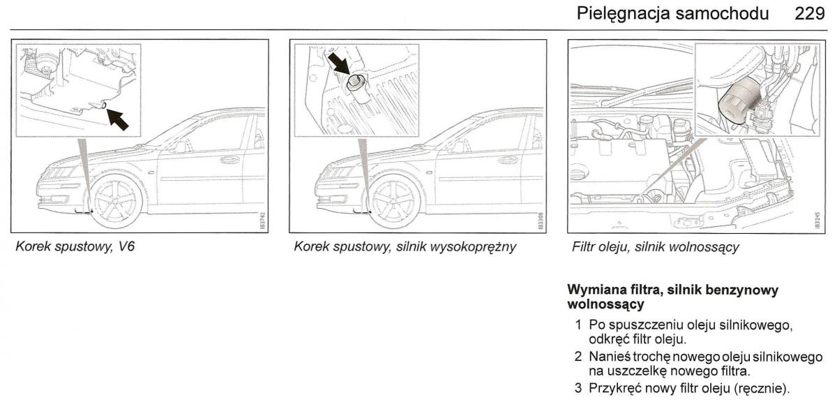 Saab 9 3 II 2 YS3F instrukcja obslugi / page 231