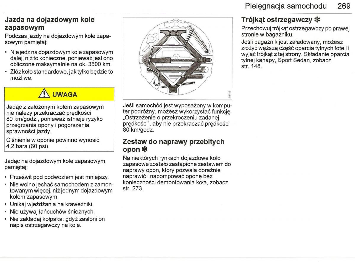 Saab 9 3 II 2 YS3F instrukcja obslugi / page 271