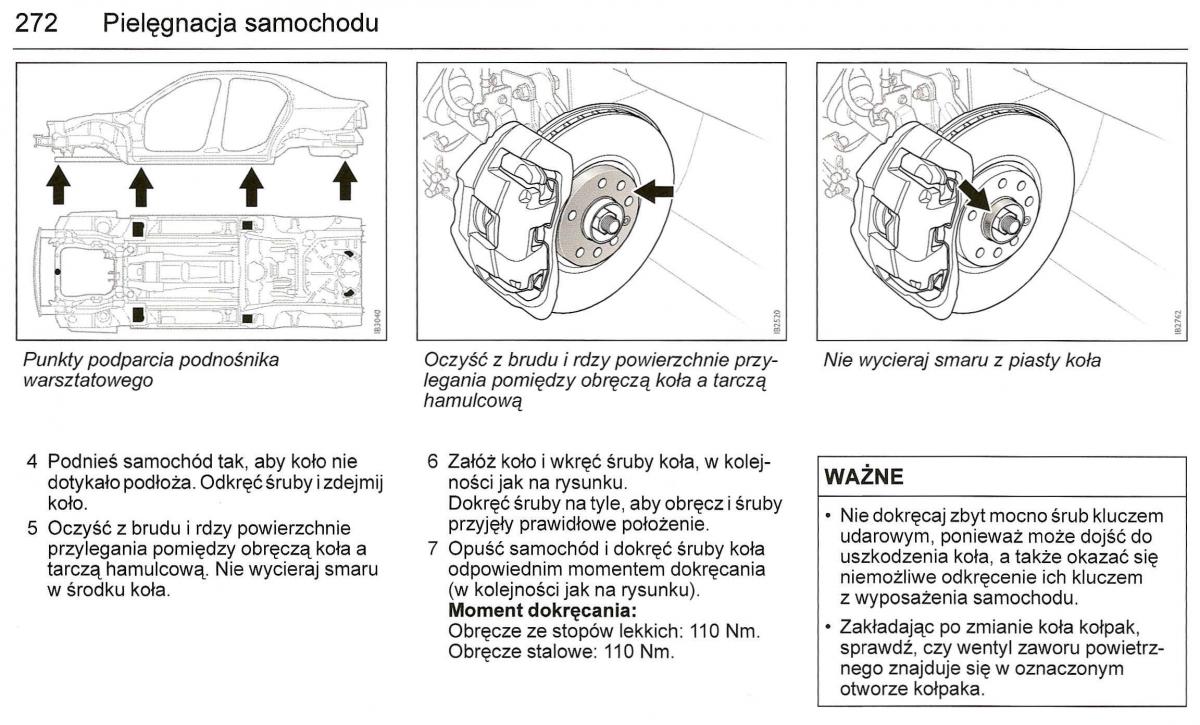 Saab 9 3 II 2 YS3F instrukcja obslugi / page 274