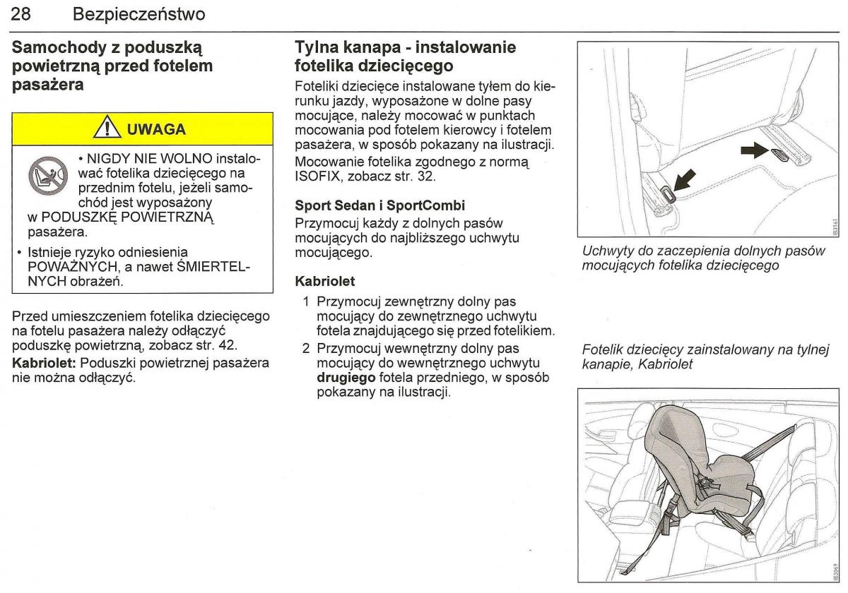 Saab 9 3 II 2 YS3F instrukcja obslugi / page 30