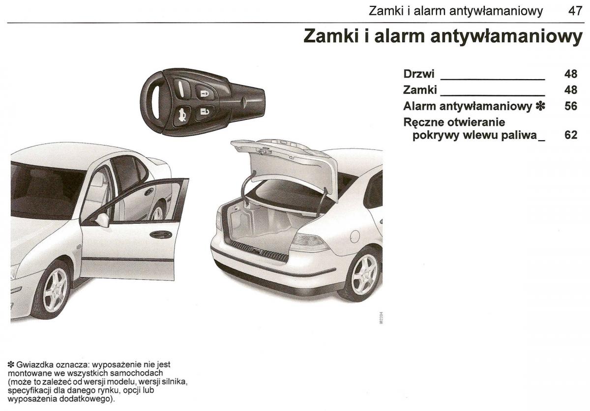 Saab 9 3 II 2 YS3F instrukcja obslugi / page 49