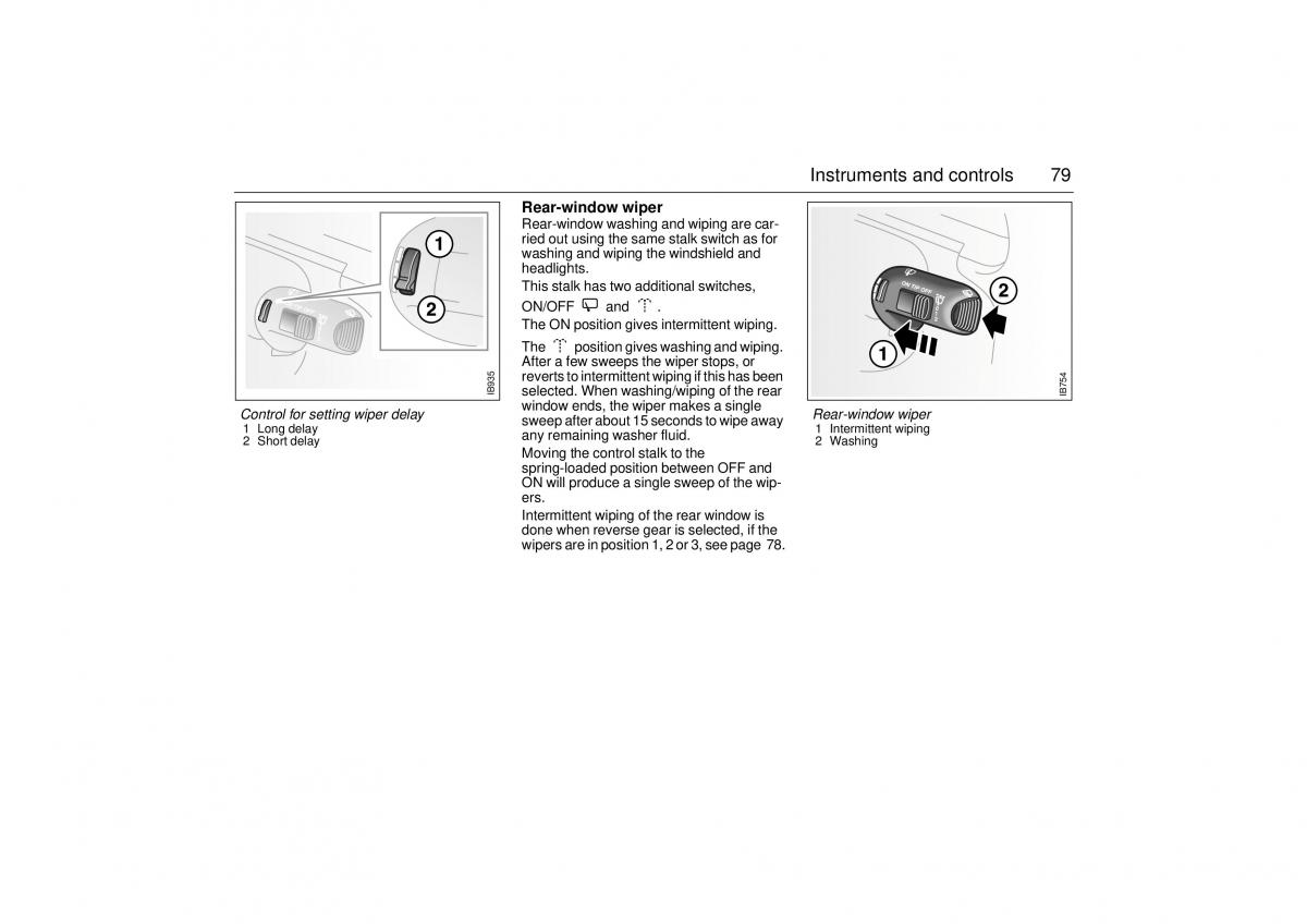 Saab 9 3 I 1 YS3D owners manual / page 79