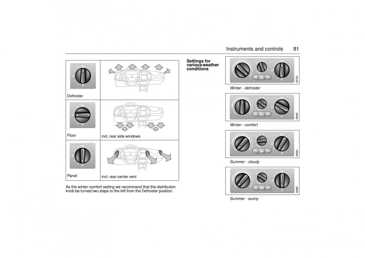 Saab 9 3 I 1 YS3D owners manual / page 81