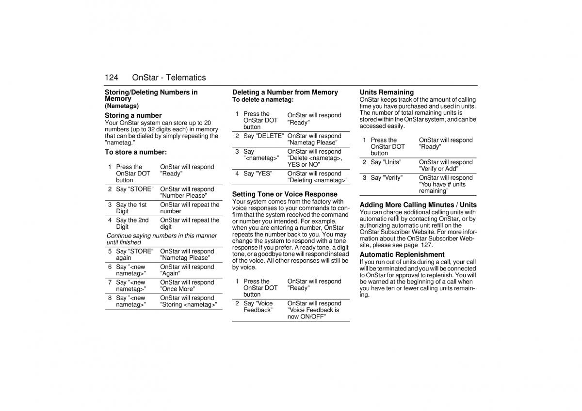 Saab 9 3 I 1 YS3D owners manual / page 124