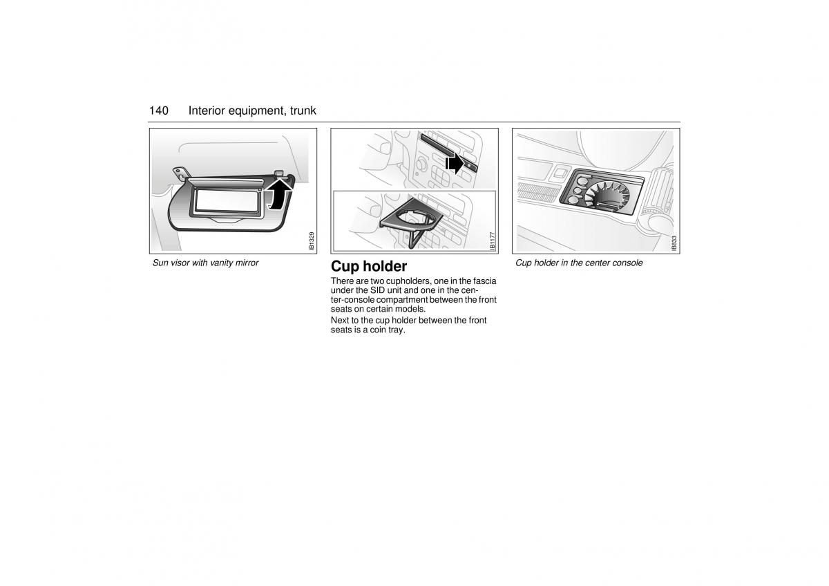 Saab 9 3 I 1 YS3D owners manual / page 140