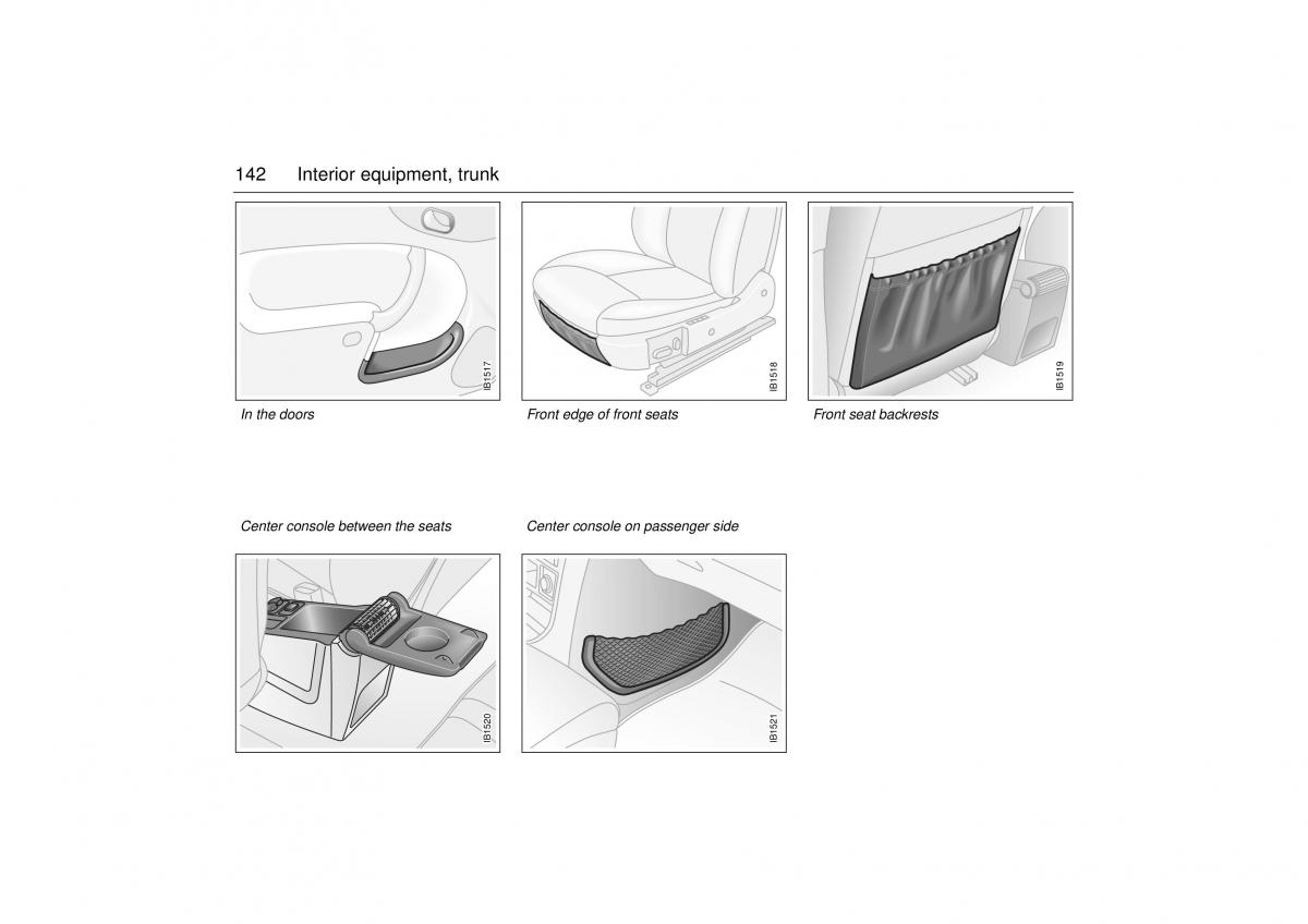 Saab 9 3 I 1 YS3D owners manual / page 142