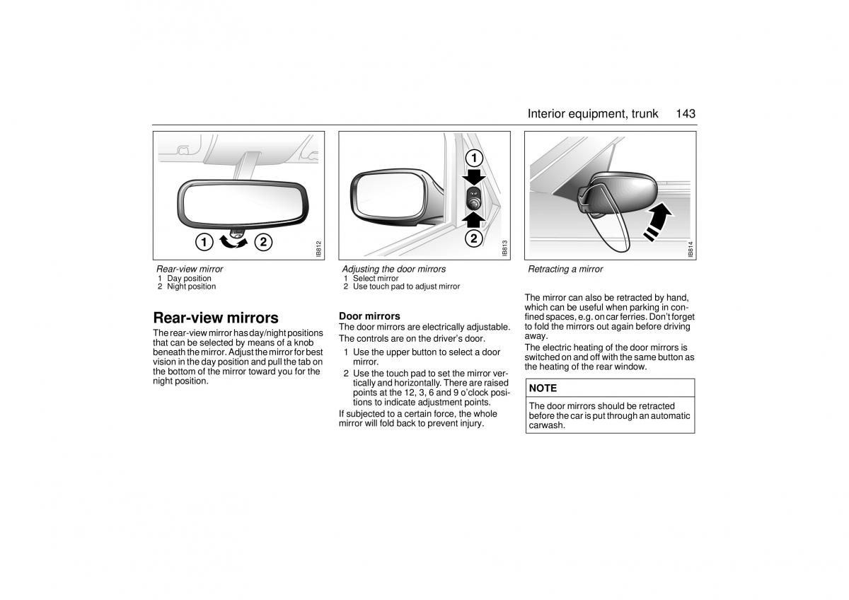 Saab 9 3 I 1 YS3D owners manual / page 143