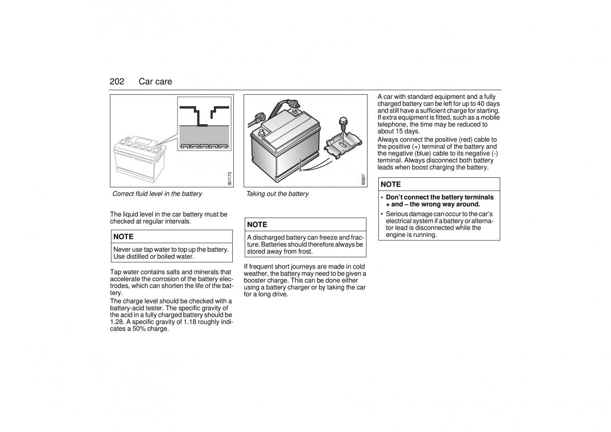 Saab 9 3 I 1 YS3D owners manual / page 202