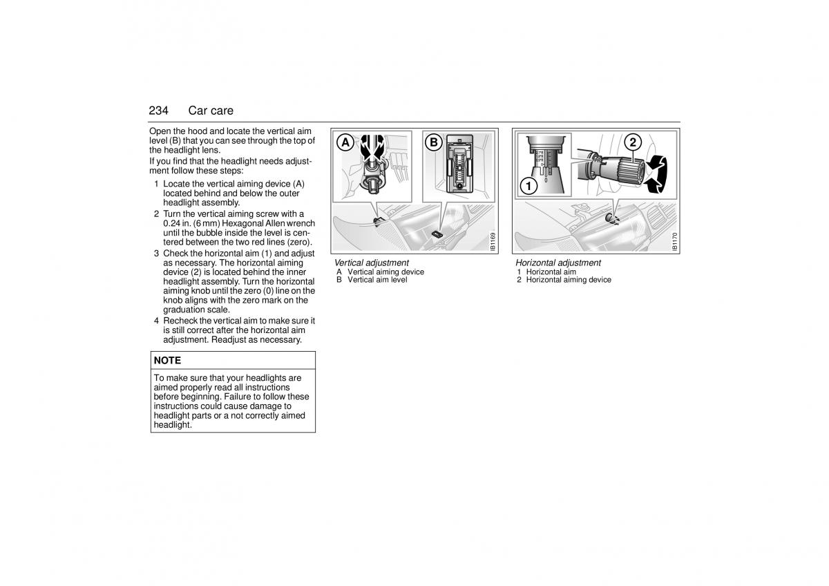 Saab 9 3 I 1 YS3D owners manual / page 234