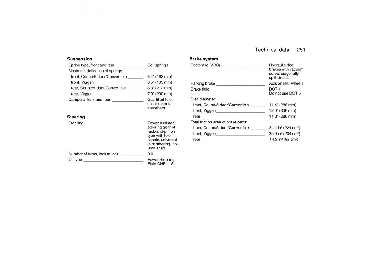 Saab 9 3 I 1 YS3D owners manual / page 251