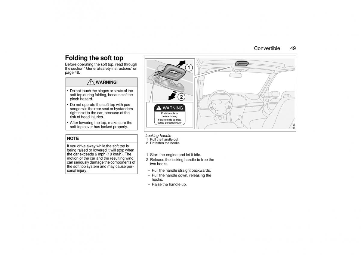 Saab 9 3 I 1 YS3D owners manual / page 49