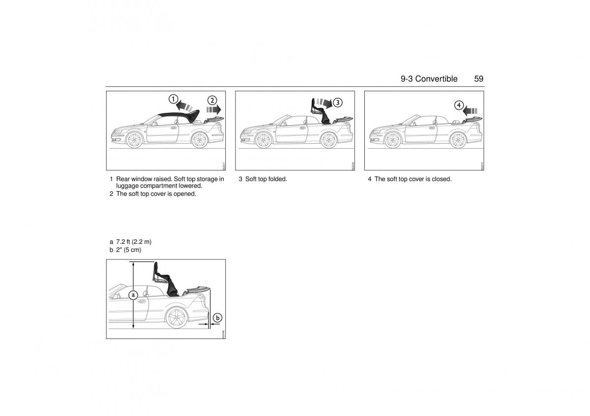 manual  Saab 9 3 II 2 YS3F owners manual / page 61