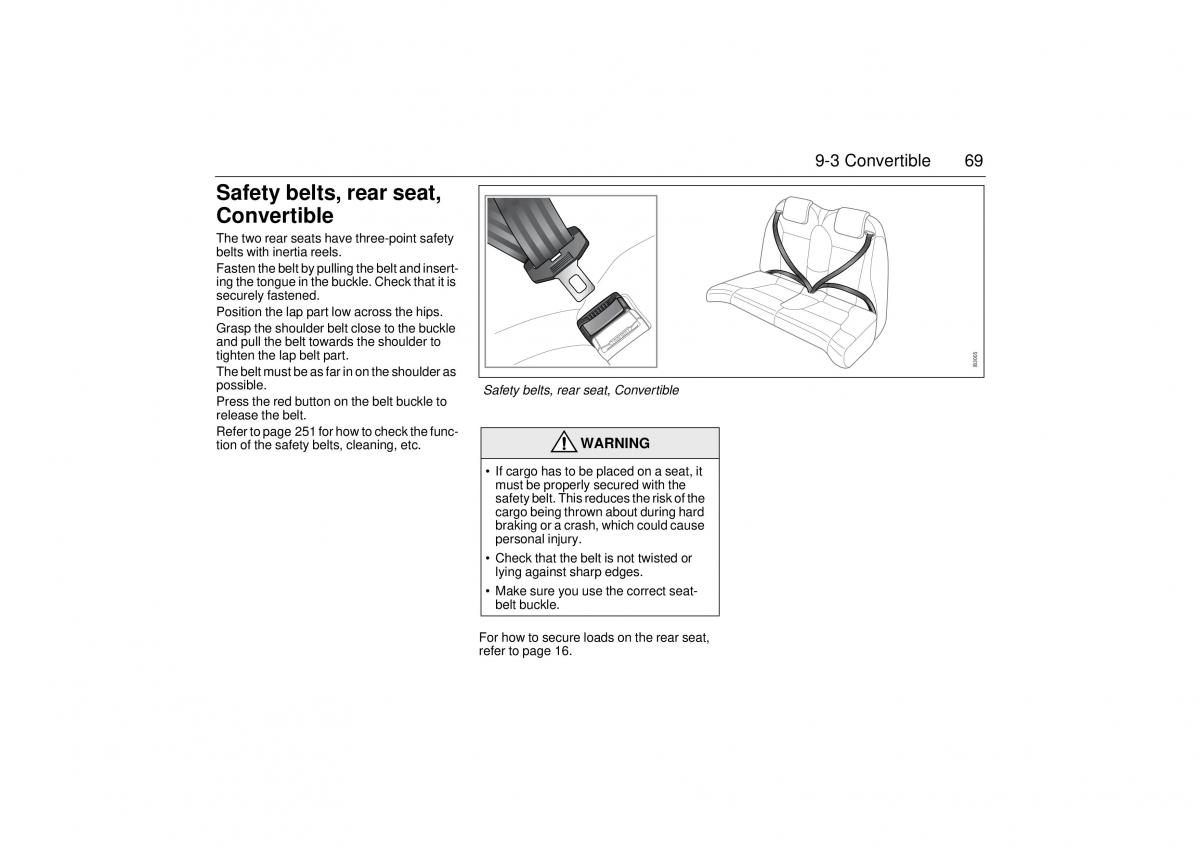 Saab 9 3 II 2 YS3F owners manual / page 71