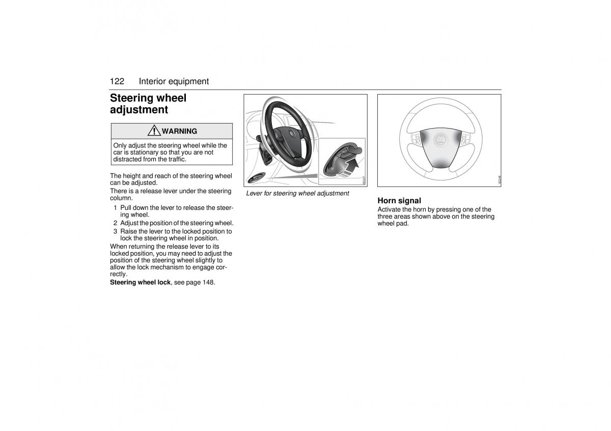 manual  Saab 9 3 II 2 YS3F owners manual / page 124