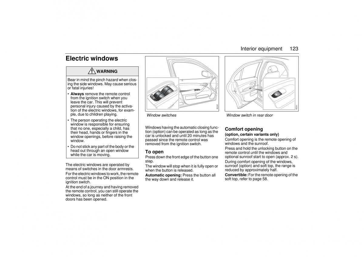 Saab 9 3 II 2 YS3F owners manual / page 125