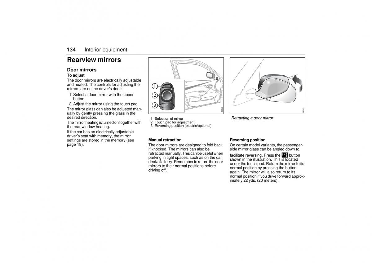 Saab 9 3 II 2 YS3F owners manual / page 136