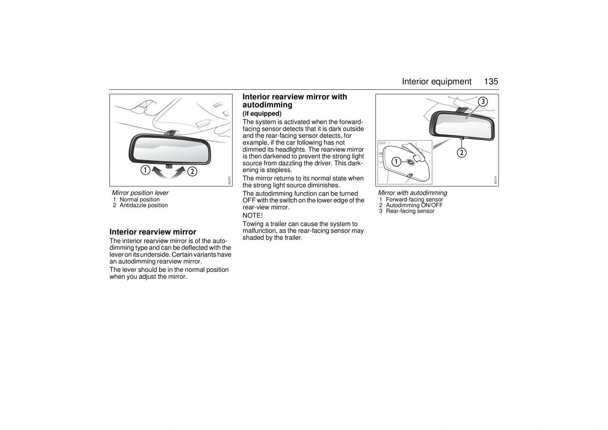 Saab 9 3 II 2 YS3F owners manual / page 137