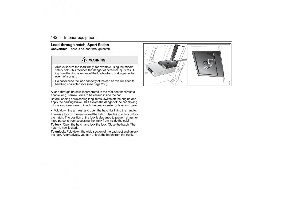 Saab 9 3 II 2 YS3F owners manual / page 144