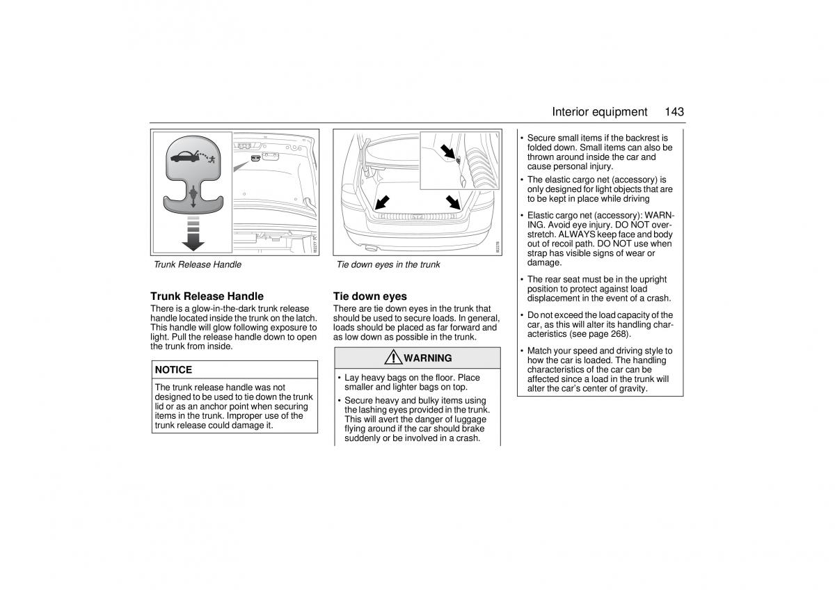 manual  Saab 9 3 II 2 YS3F owners manual / page 145