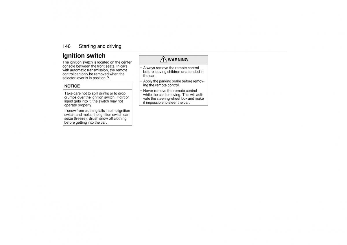 Saab 9 3 II 2 YS3F owners manual / page 148