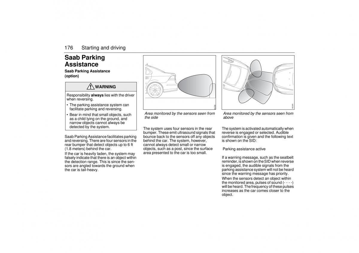 Saab 9 3 II 2 YS3F owners manual / page 178