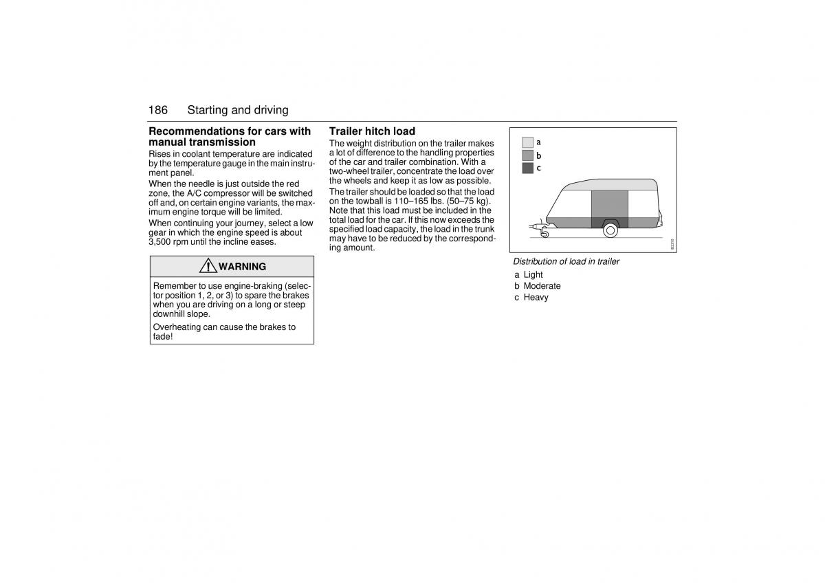 manual  Saab 9 3 II 2 YS3F owners manual / page 188