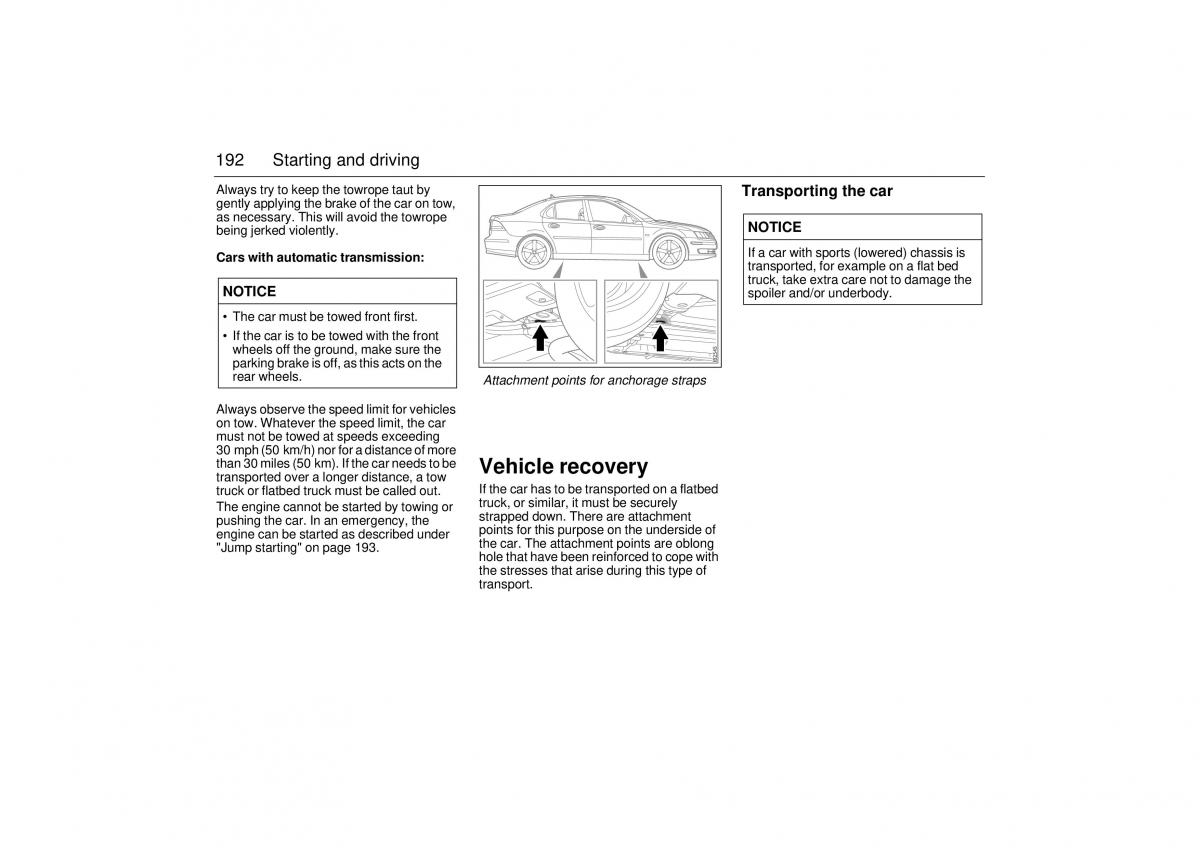 Saab 9 3 II 2 YS3F owners manual / page 194